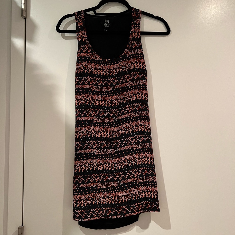 Vena cava super unique swim cover up or dress (black back is sheer)